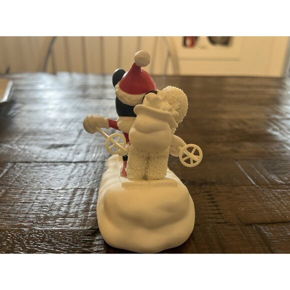 Department 56 Snowbabies "Minnies Special Deliveries" Disney Christmas Figurine - Picture 6 of 8